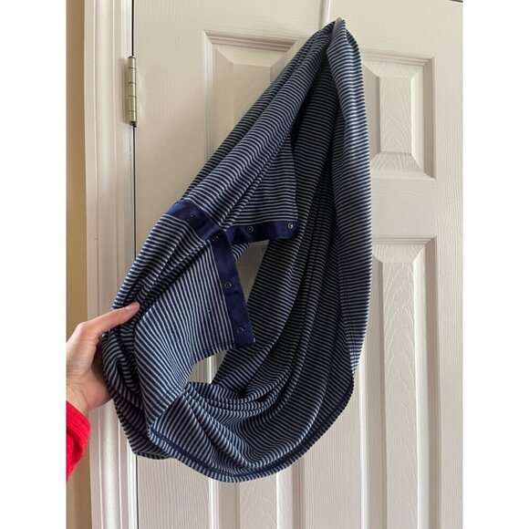 Striped Infinity Scarf Lululemon Style - Picture 1 of 2